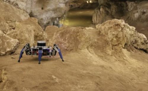 رباتی که غارها را اسکن ۳ بعدی می کند