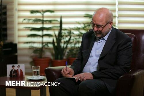 قالیباف قانون جهش تولید دانش بنیان را ابلاغ نمود