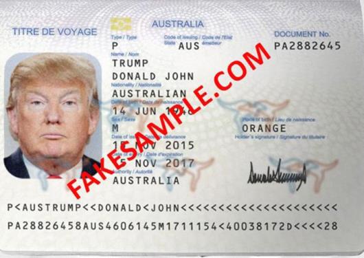 Download fake national id card PSD template